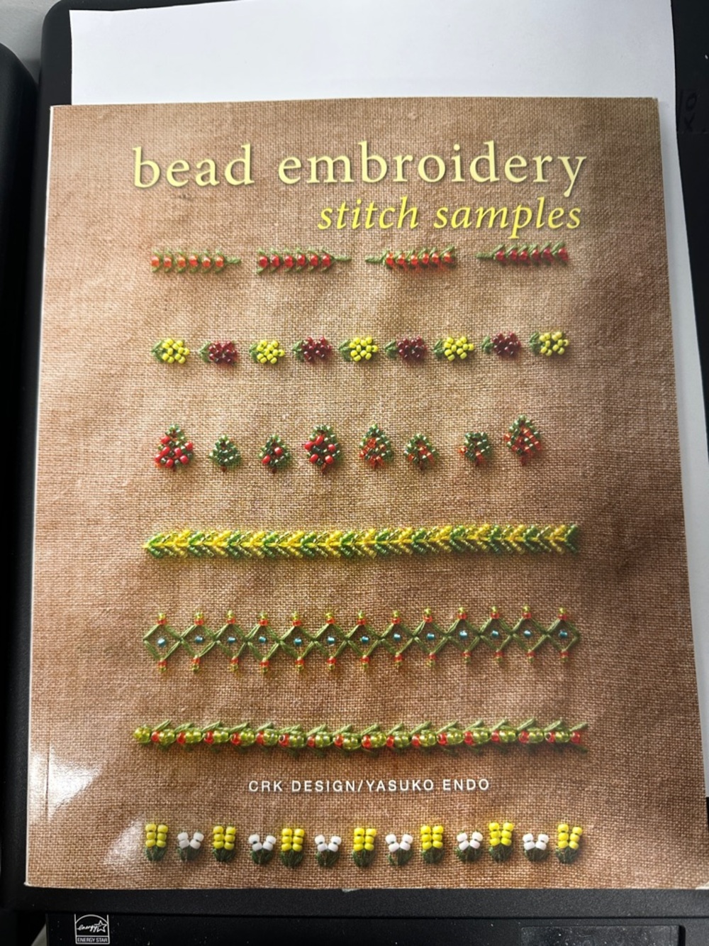 Bead Embroidery Stitch Samples by Yasuko Endo and CRK Design Book